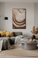 Contract furniture - Brown Mosaic Wall Art - www.oroatrade.com