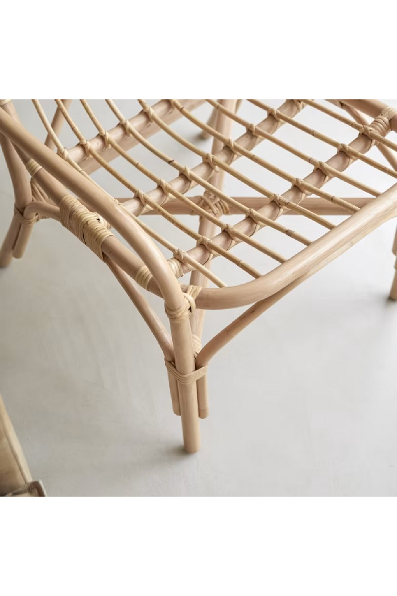 Natural Rattan Accent Chair | Tikamoon Mina | Oroatrade.com
