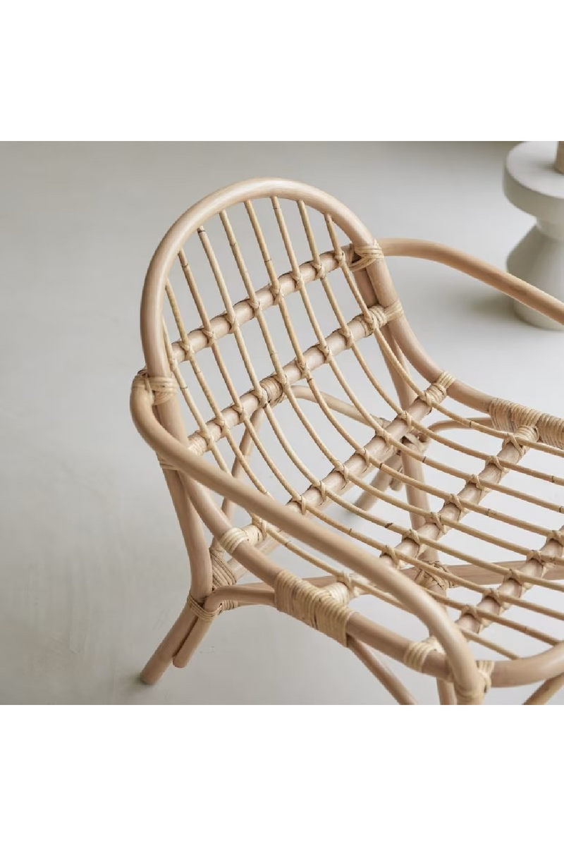 Natural Rattan Accent Chair | Tikamoon Mina | Oroatrade.com