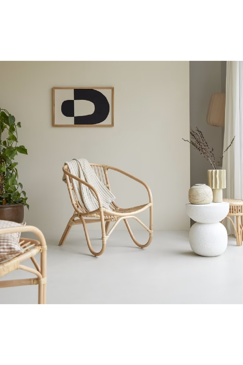 Modern Rattan Armchair | Tikamoon Mutine | Oroatrade.com