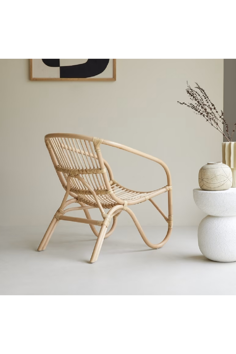 Modern Rattan Armchair | Tikamoon Mutine | Oroatrade.com