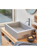 Gray Terrazzo Bathroom Sink | Tikamoon Pegase | Oroatrade.com