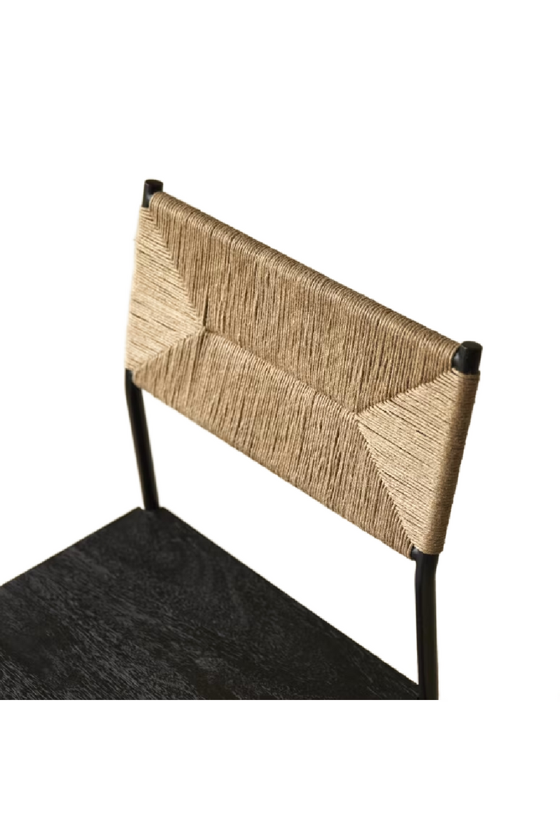 Braided Jute Dining Chair | Tikamoon Fidele | Oroatrade.com