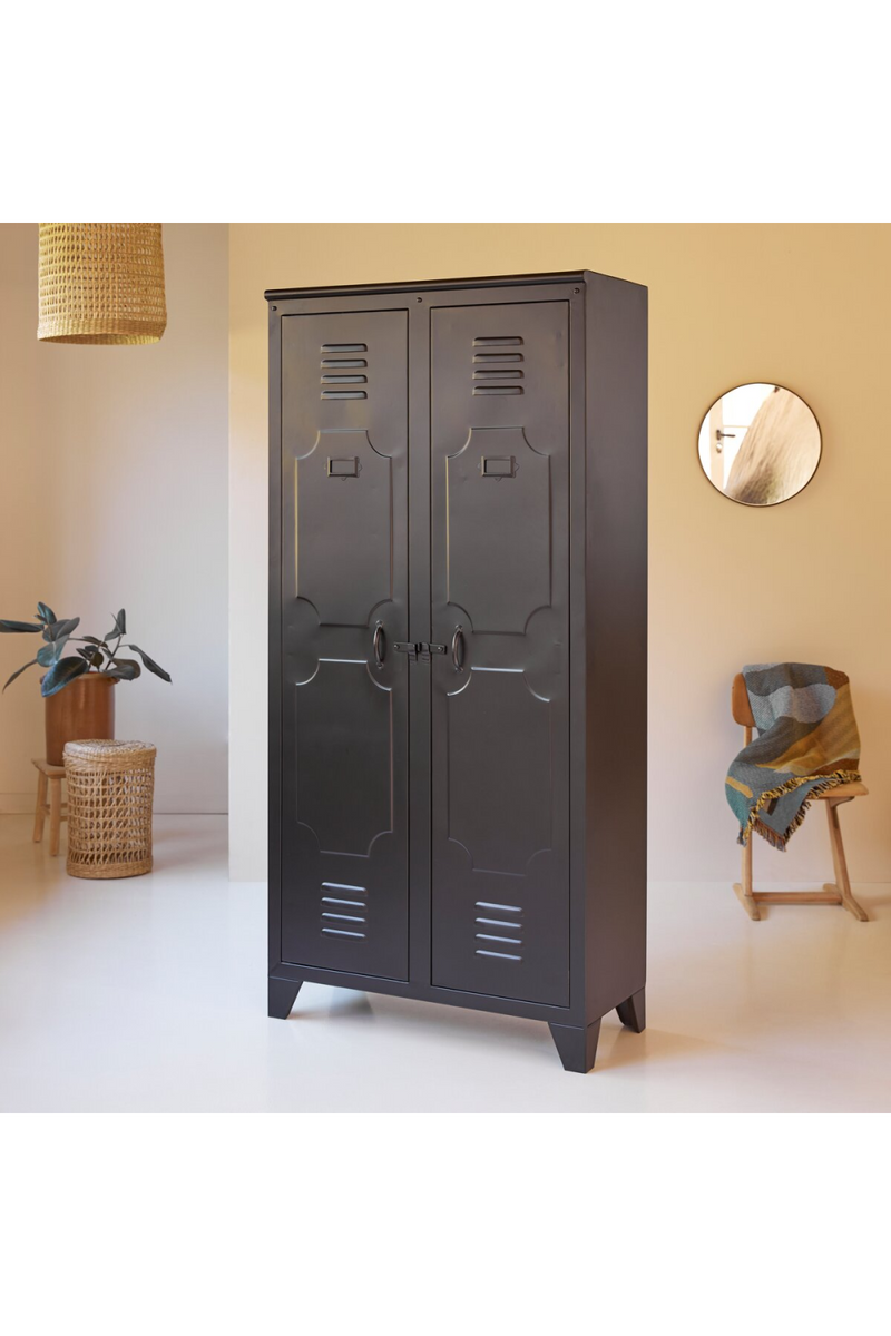 Metal Wardrobe Cabinet | Tikamoon Industriel |Oroatrade.com