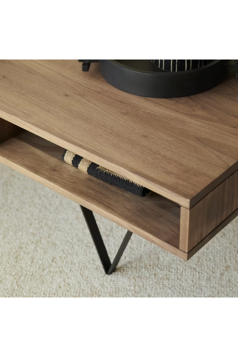 Solid Walnut Coffee Table | Tikamoon Metric | Oroatrade.com