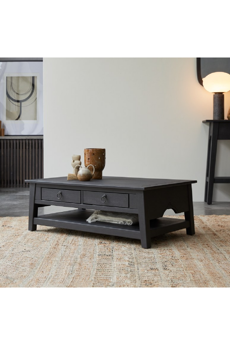 Black Pine Coffee Table | Tikamoon Thaki | Oroatrade.com