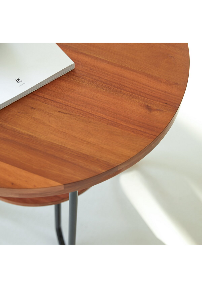 Solid Acacia Garden Coffee Table | Tikamoon Key Wood | Oroatrade.com