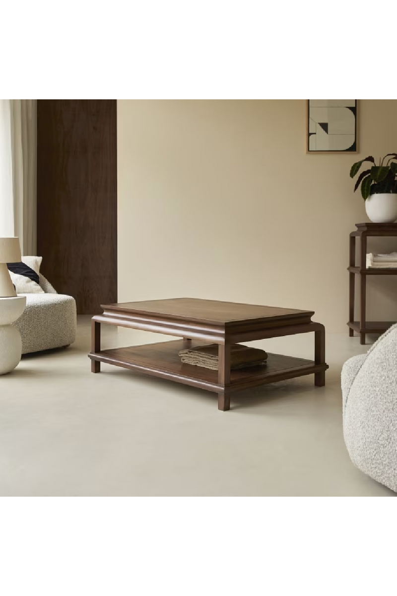 Acacia Rectangular Coffee Table | Tikamoon Achille | Oroatrade.com