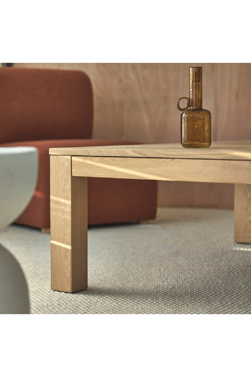 Oak 1-Drawer Coffee Table | Tikamoon Eden | Oroatrade.com