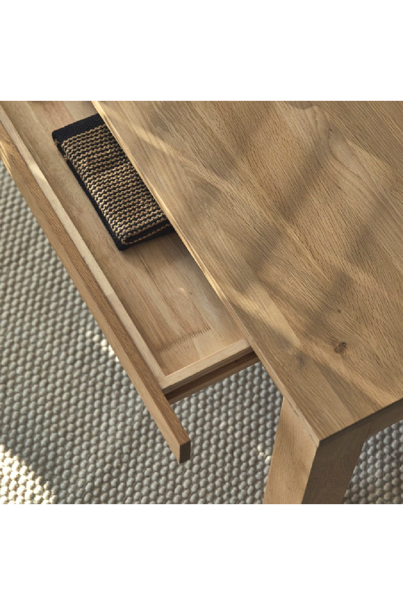 Oak 1-Drawer Coffee Table | Tikamoon Eden | Oroatrade.com