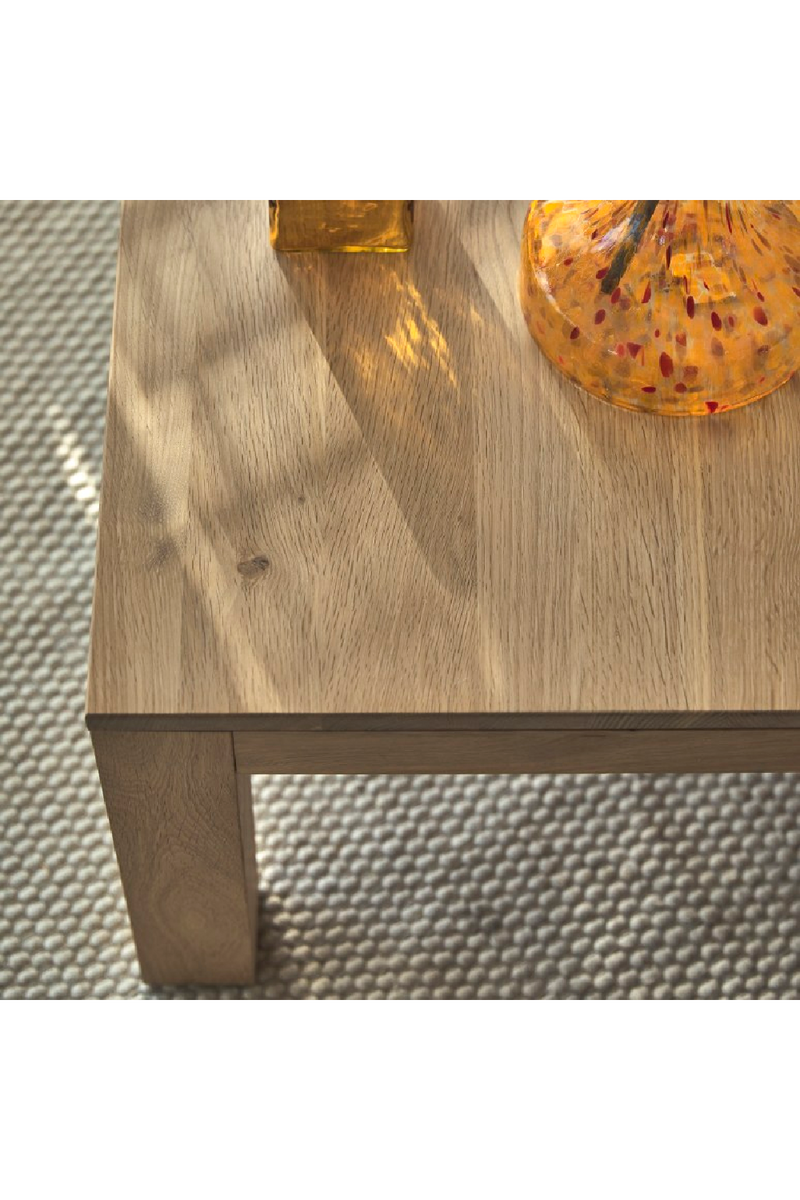 Oak 1-Drawer Coffee Table | Tikamoon Eden | Oroatrade.com