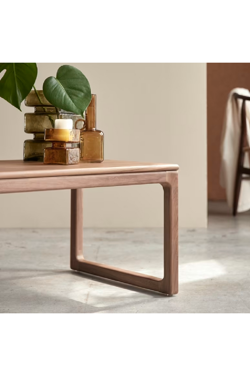 Rectangular Solid Coffee Table | Tikamoon Arto | Oroatrade.com