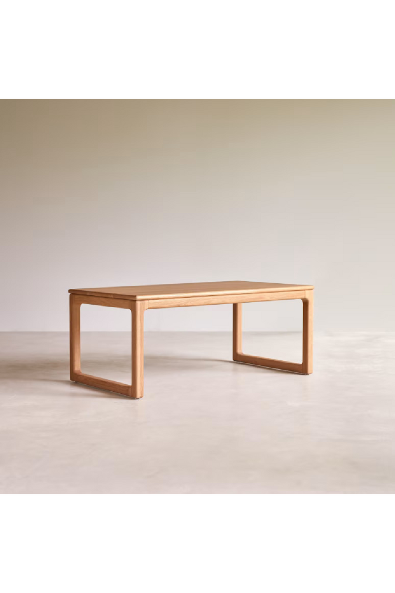 Rectangular Solid Coffee Table | Tikamoon Arto | Oroatrade.com