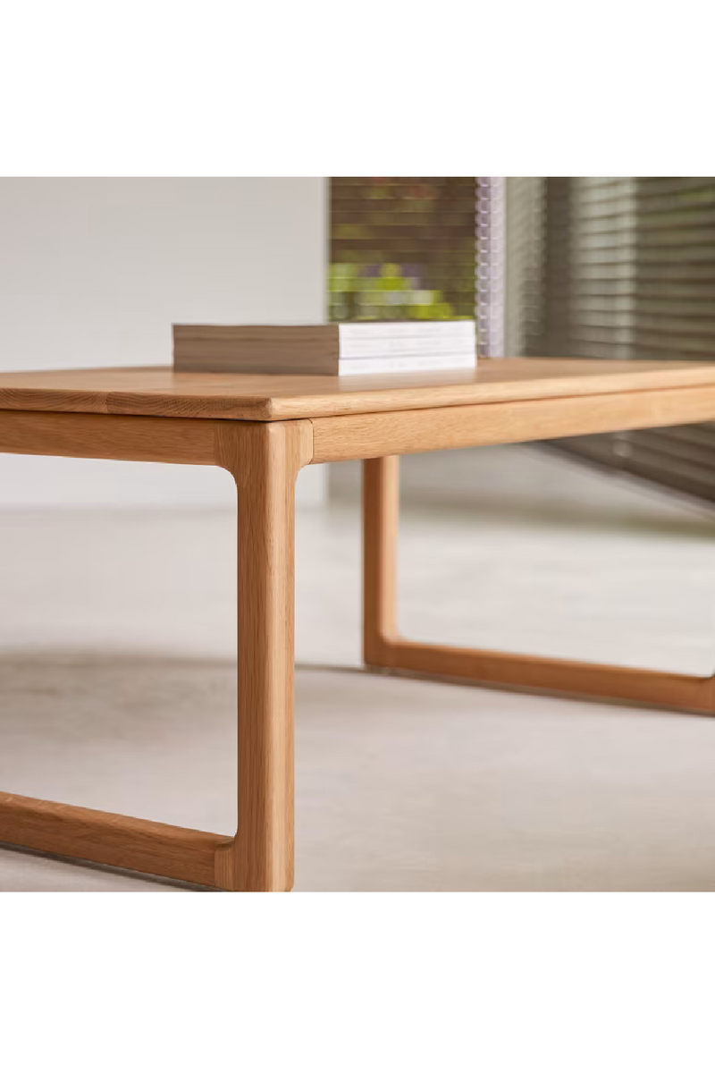 Rectangular Solid Coffee Table | Tikamoon Arto | Oroatrade.com