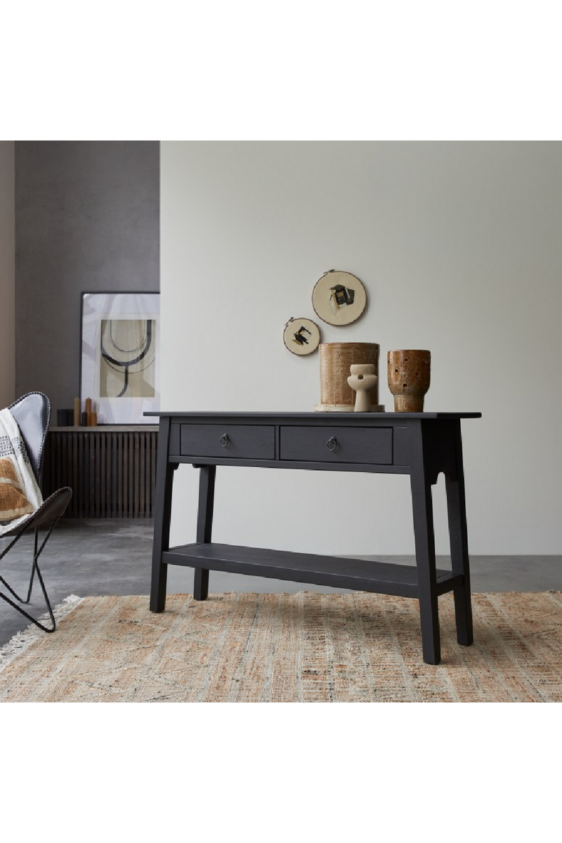 Black Pine Console Table | Tikamoon Thaki | Oroatrade.com