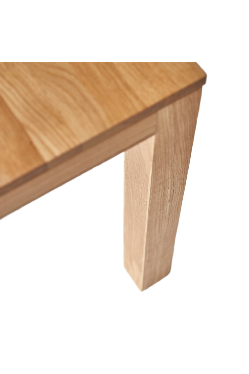 Solid Oak Square Dining Table | Tikamoon Eden | Oroatrade.com