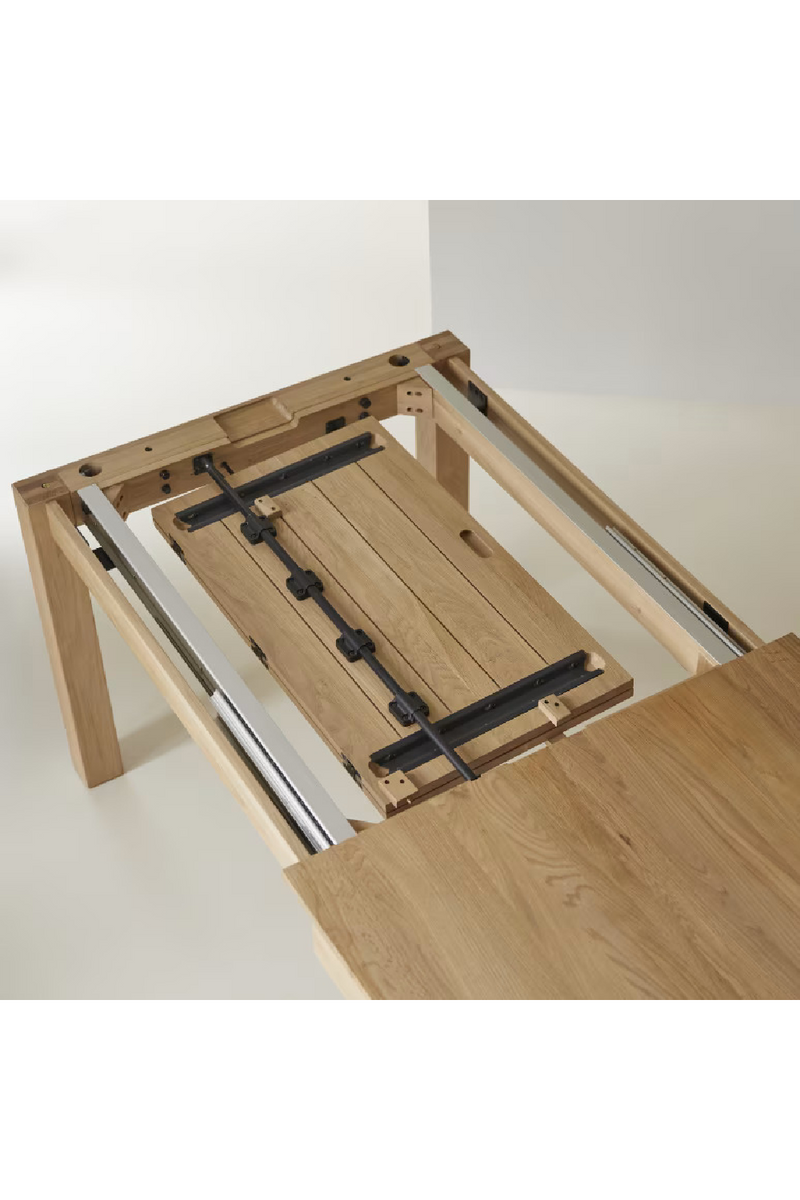 Solid Oak Extendable Table | Tikamoon Eden | Oroatrade.com