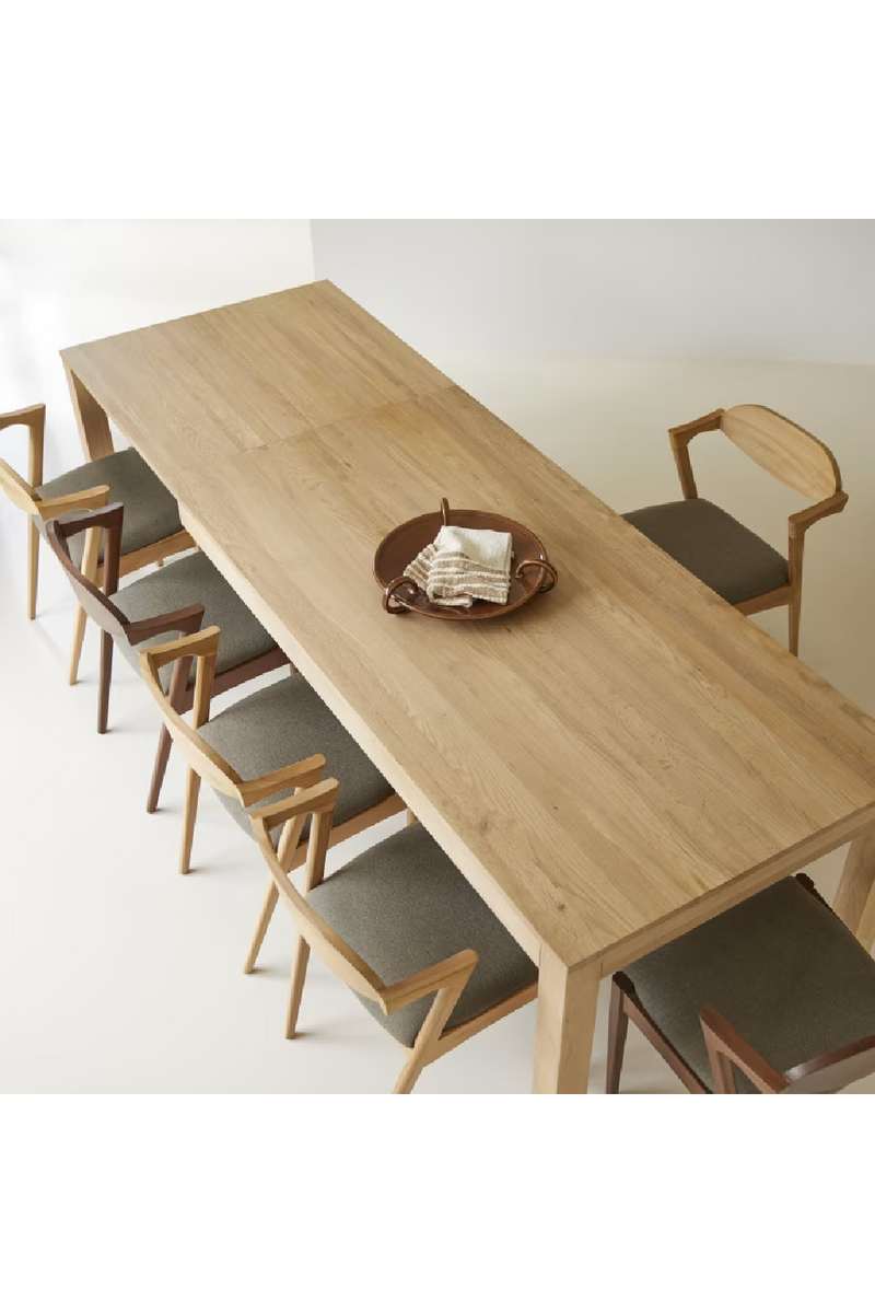 Solid Oak Extendable Table | Tikamoon Eden | Oroatrade.com