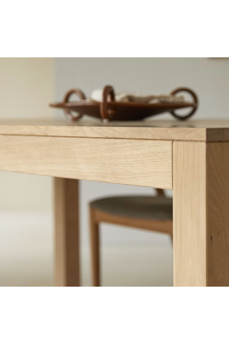 Solid Oak Extendable Table | Tikamoon Eden | Oroatrade.com