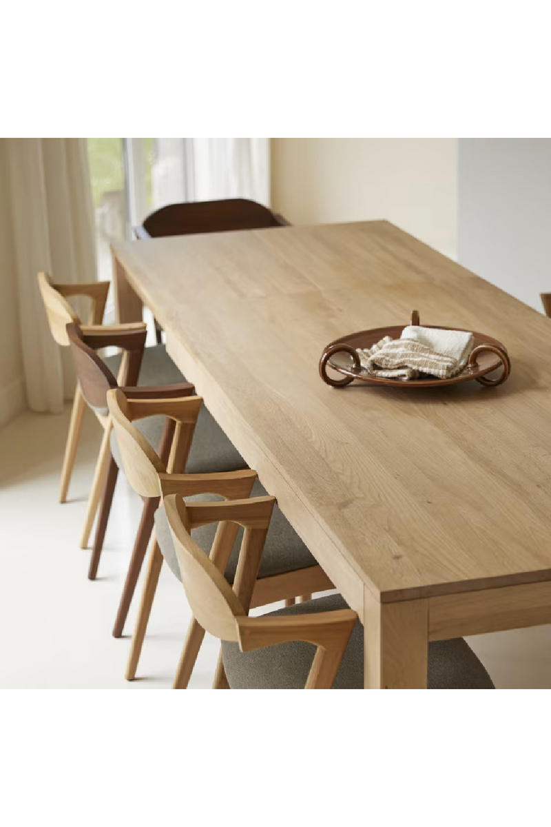 Solid Oak Extendable Table | Tikamoon Eden | Oroatrade.com