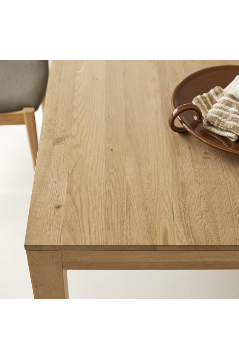 Solid Oak Extendable Table | Tikamoon Eden | Oroatrade.com