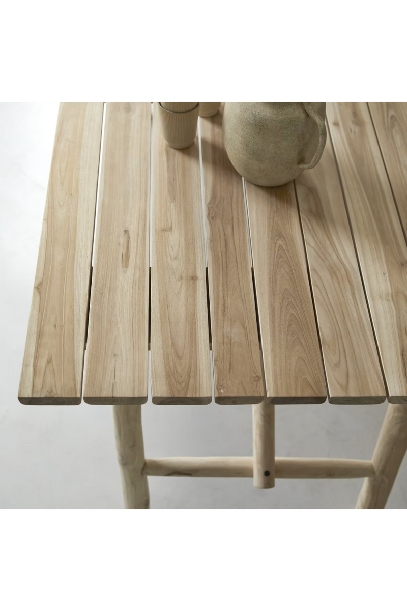 Natural Driftwood Dining Table | Tikamoon Mathilda | Oroatrade.com