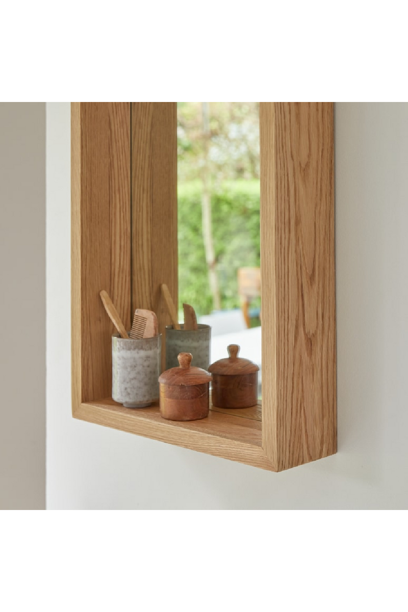 Rectangular Oak Mirror | Tikamoon Easy | Oroatrade.com