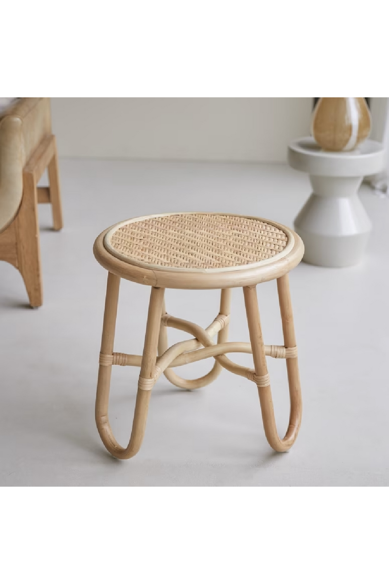 Rattan Side Table | Tikamoon Lina | Oroatrade.com