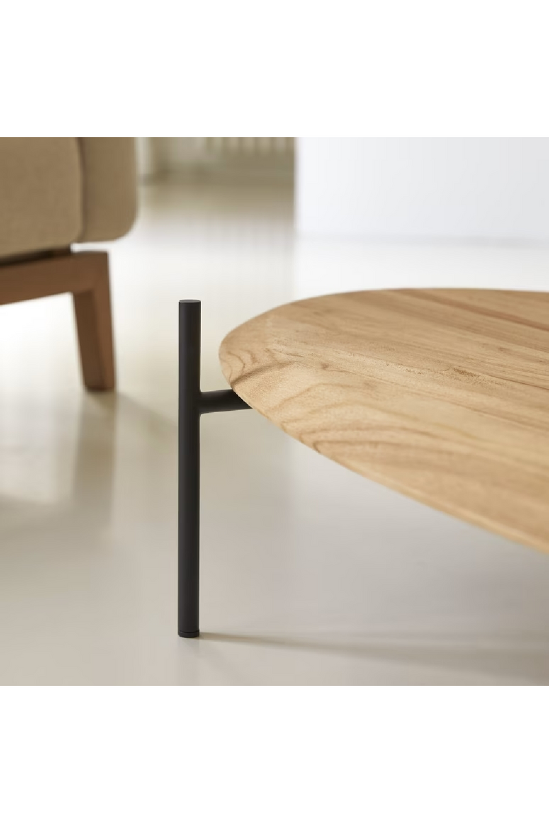 Modern Teak Coffee Table | Tikamoon Honorine | Oroatrade.com