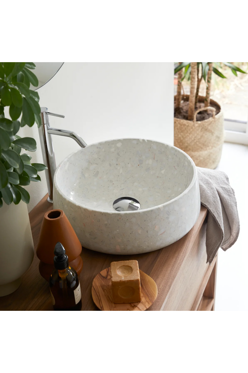Stone Modern Bathroom Sink | Tikamoon Milos | Oroatrade.com