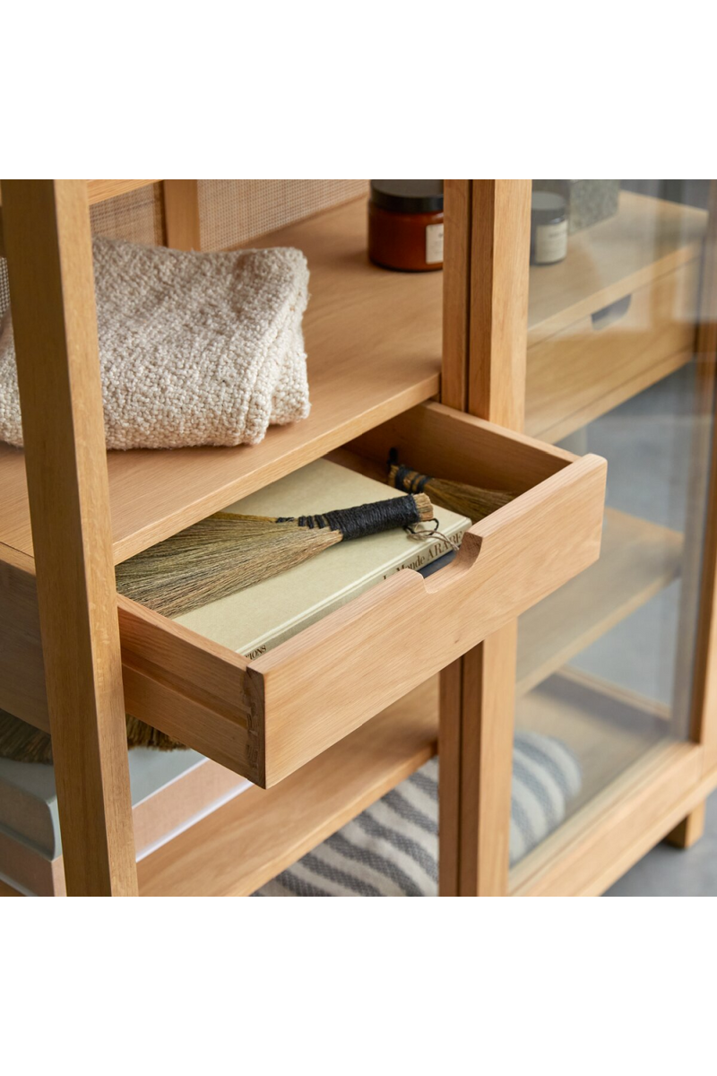 Oak Minimalist Dresser | Tikamoon Adel | Oroatrade.com