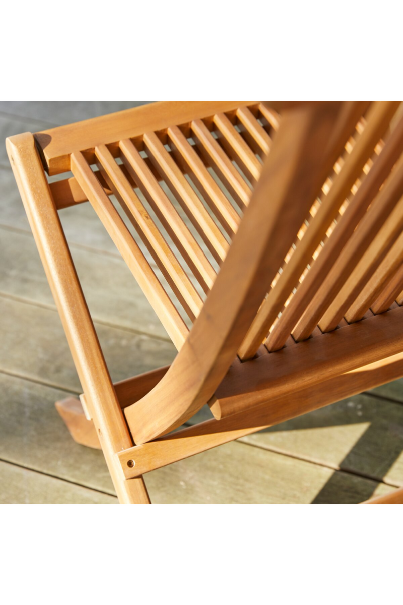 Solid Acacia Garden Chair Set (2) | Tikamoon Capri | Oroatrade.com