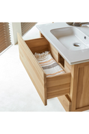 Ceramic Sink Bathroom Cabinet | Tikamoon Edgar | Oroatrade.com