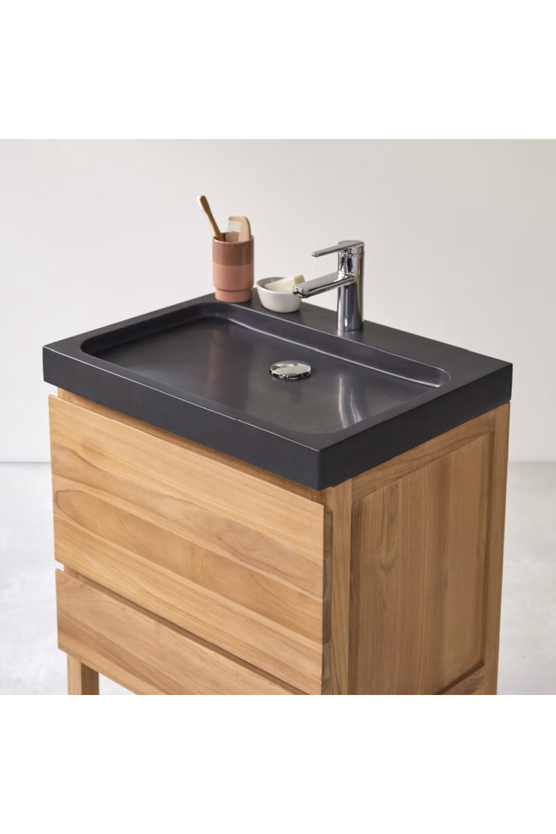 Lava Stone Vanity Unit | Tikamoon Edgar | Oroatrade.com