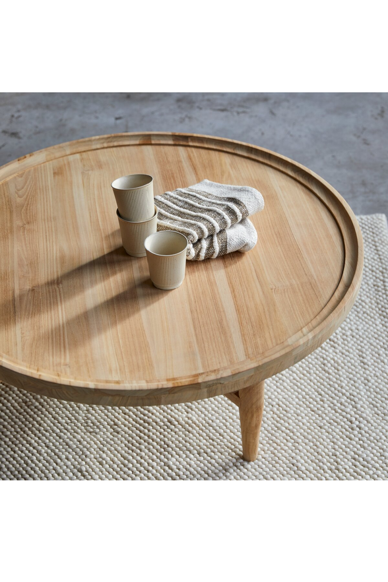 Solid Teak Coffee Table | Tikamoon Milla | Oroatrade.com