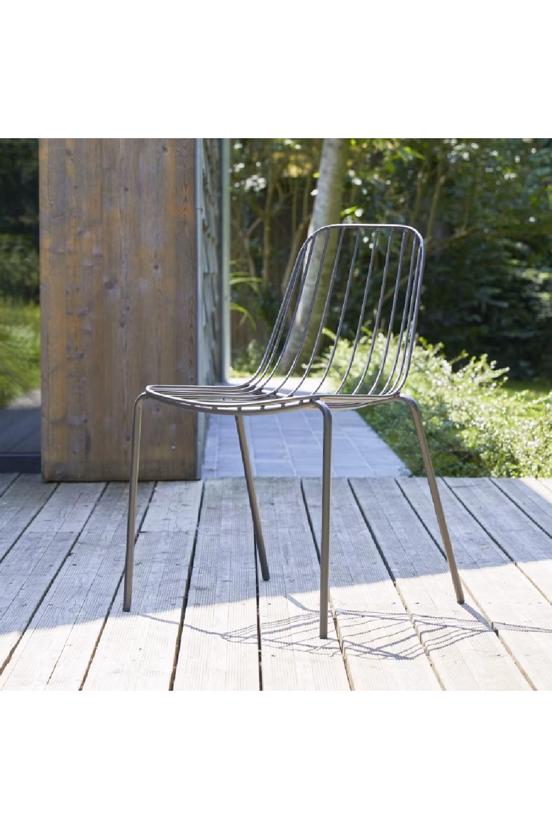 Metal Industrial Garden Chair | Tikamoon Arty | Oroatrade.com