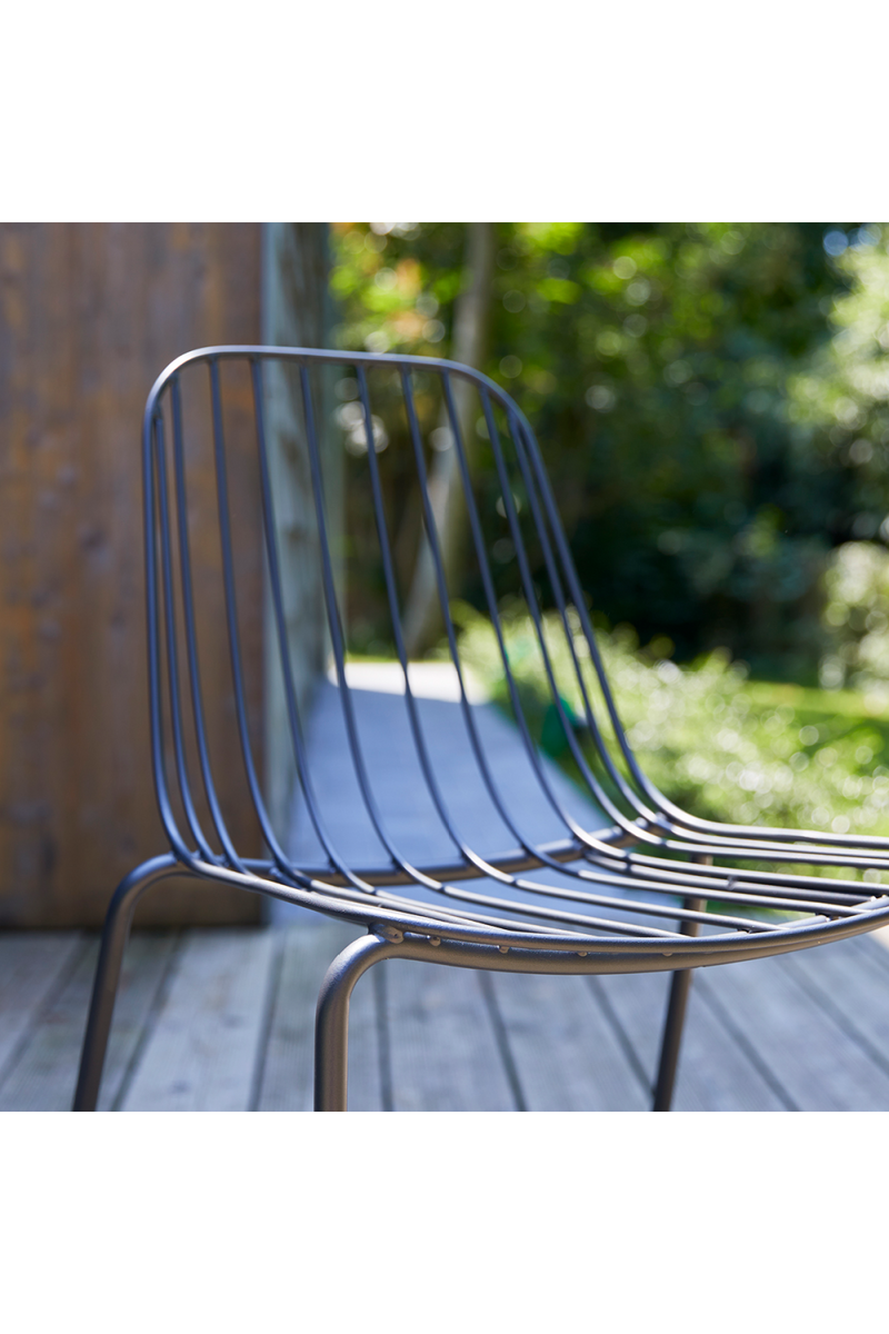 Metal Industrial Garden Chair | Tikamoon Arty | Oroatrade.com