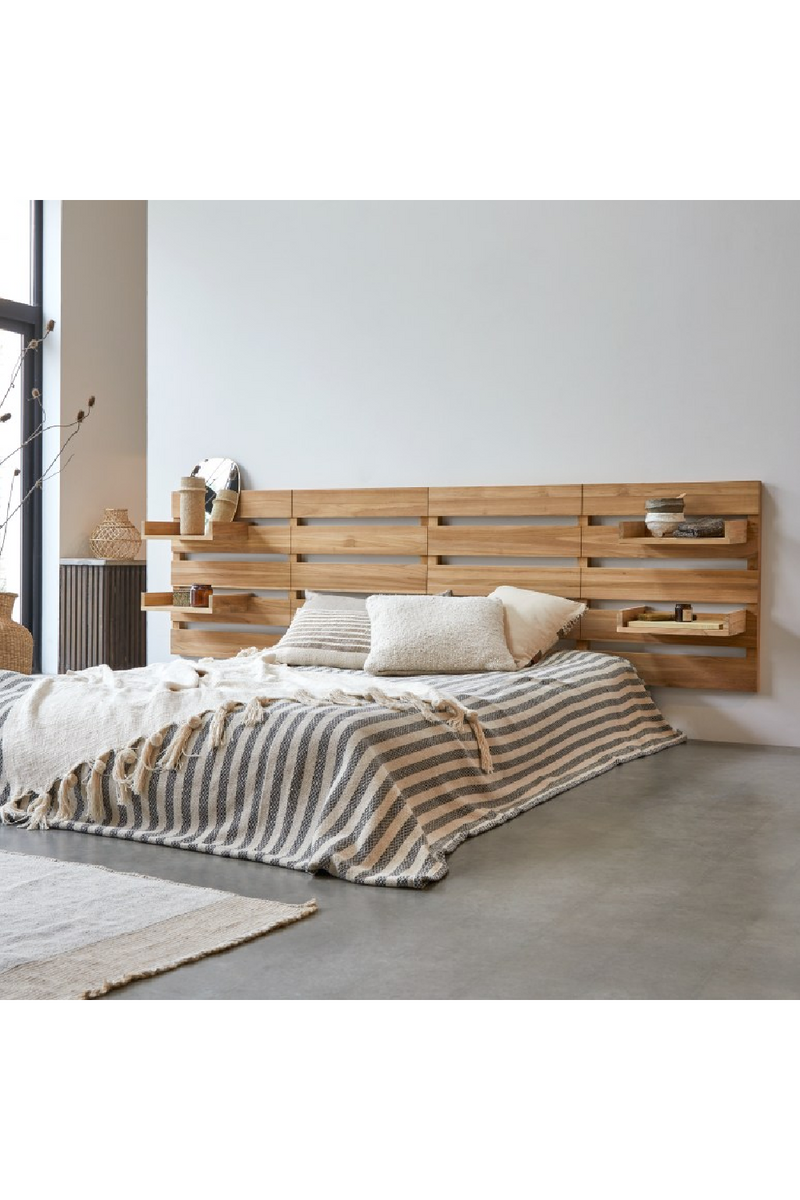 Solid Teak Headboard | Tikamoon Urbain | Oroatrade.com