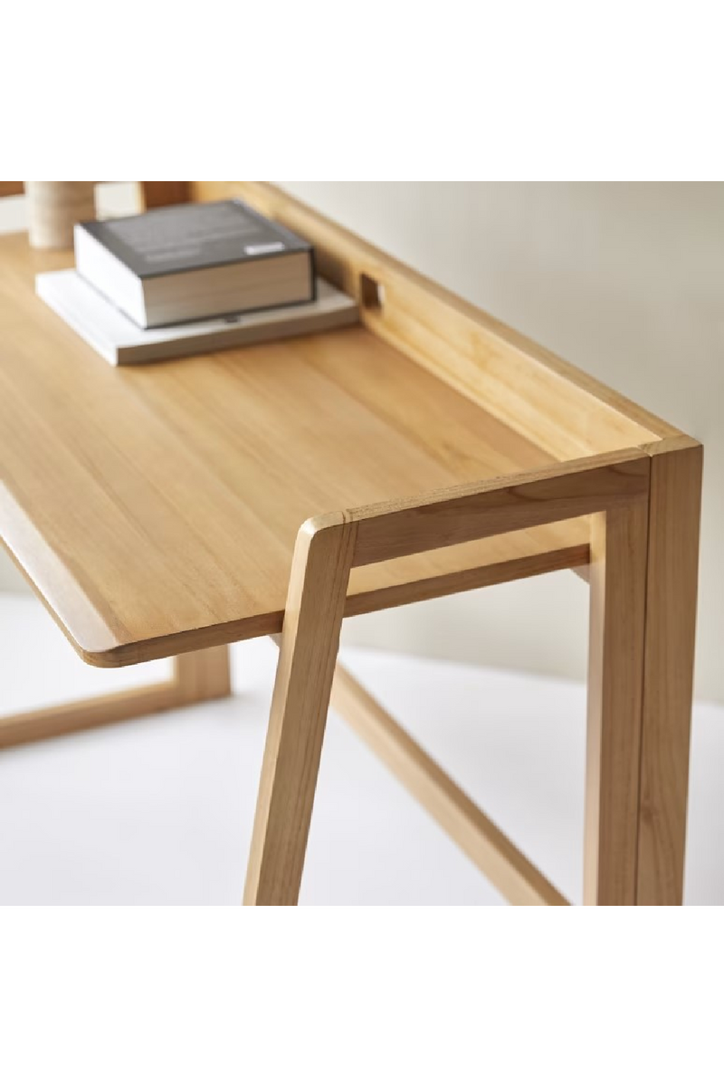 Solid Teak Folding Desk | Tikamoon Philip | Oroatrade.com