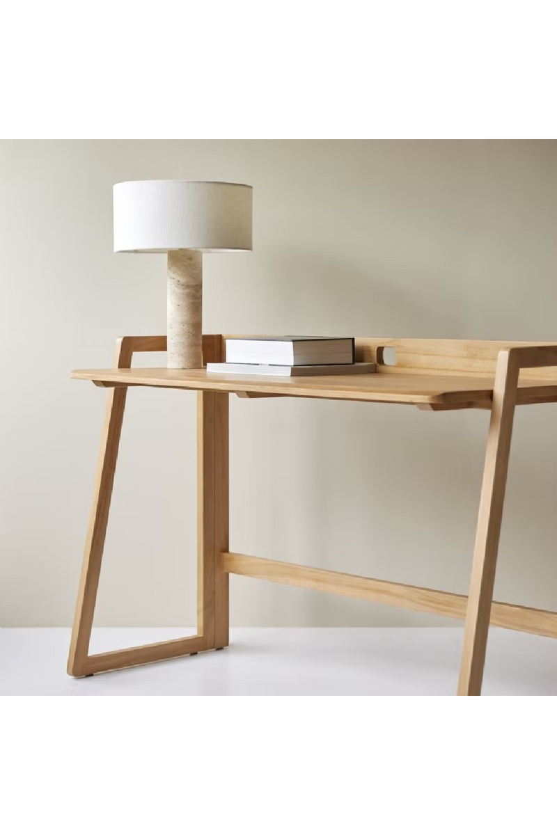 Solid Teak Folding Desk | Tikamoon Philip | Oroatrade.com