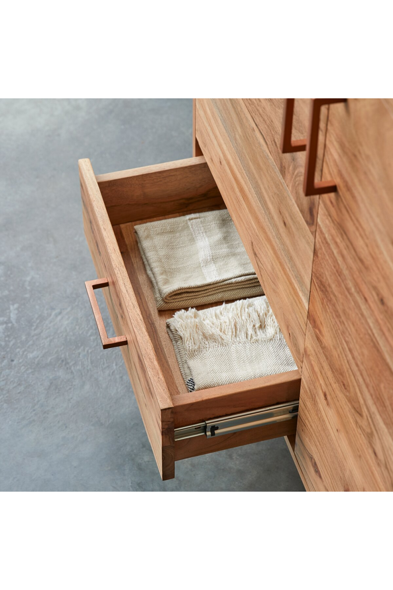 Solid Acacia Modern Sideboard | Tikamoon Oslo | Oroatrade.com
