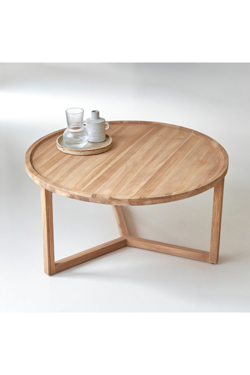 Solid Teak Coffee Table | Tikamoon Ana | Oroatrade.com