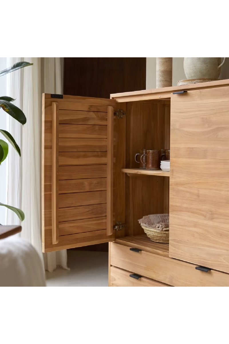 Solid Teak Cupboard | Tikamoon Senson | Oroatrade.com