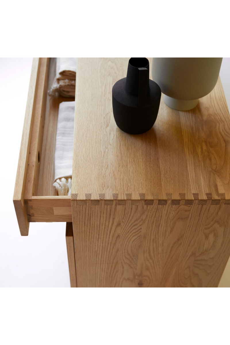 Modern Minimalist Oak Sideboard | Tikamoon Jeanne | Oroatrade.com