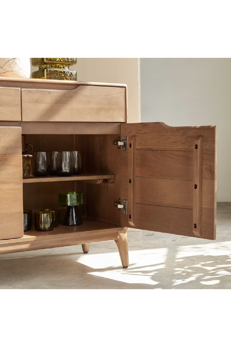 Solid Mango Wood Sideboard | Tikamoon Gabrielle | Oroatrade.com