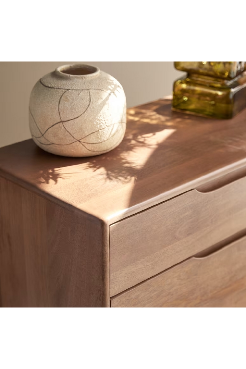 Solid Mango Wood Sideboard | Tikamoon Gabrielle | Oroatrade.com