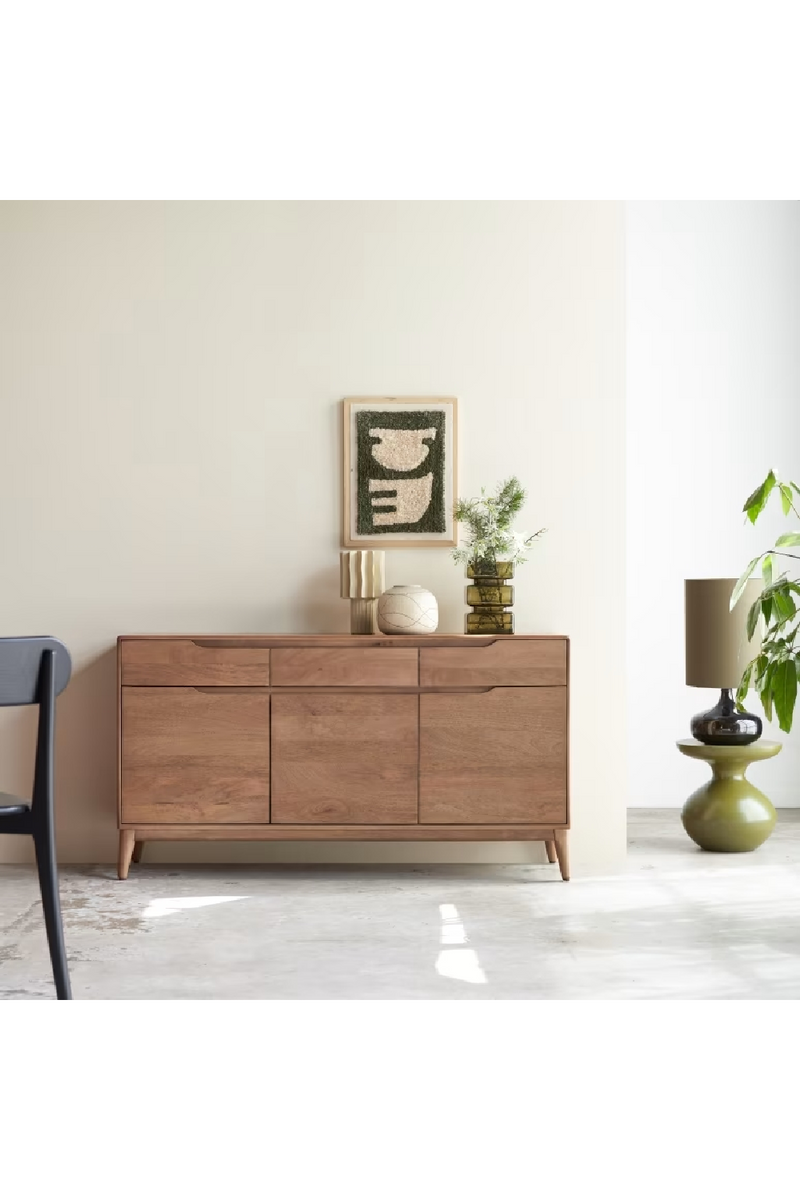 Solid Mango Wood Sideboard | Tikamoon Gabrielle | Oroatrade.com