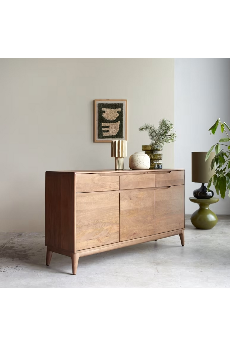 Solid Mango Wood Sideboard | Tikamoon Gabrielle | Oroatrade.com