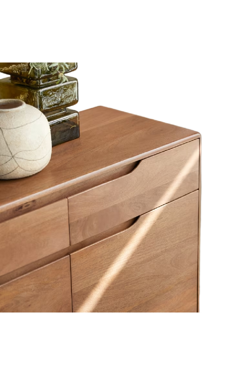 Solid Mango Wood Sideboard | Tikamoon Gabrielle | Oroatrade.com