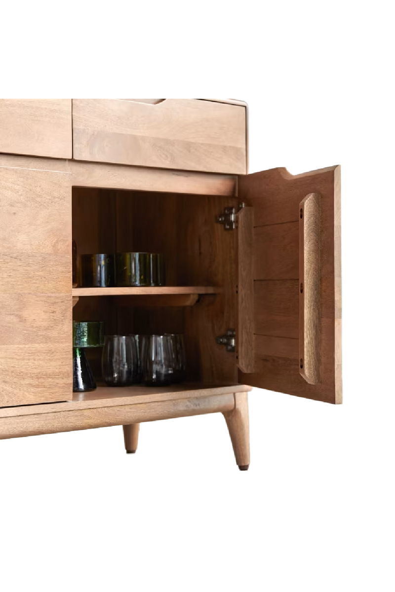 Solid Mango Wood Sideboard | Tikamoon Gabrielle | Oroatrade.com